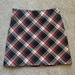 H&M plaid mini skirt